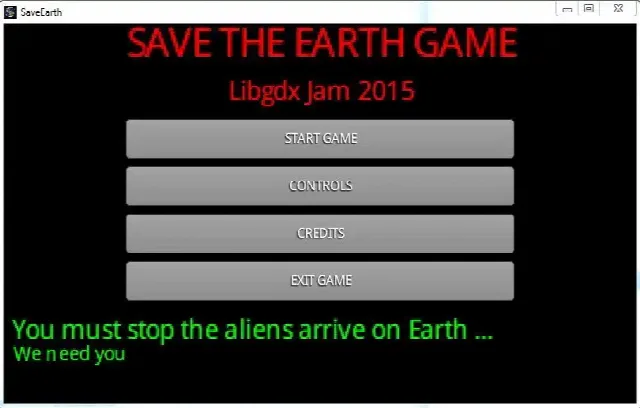 Save the earth (itch)