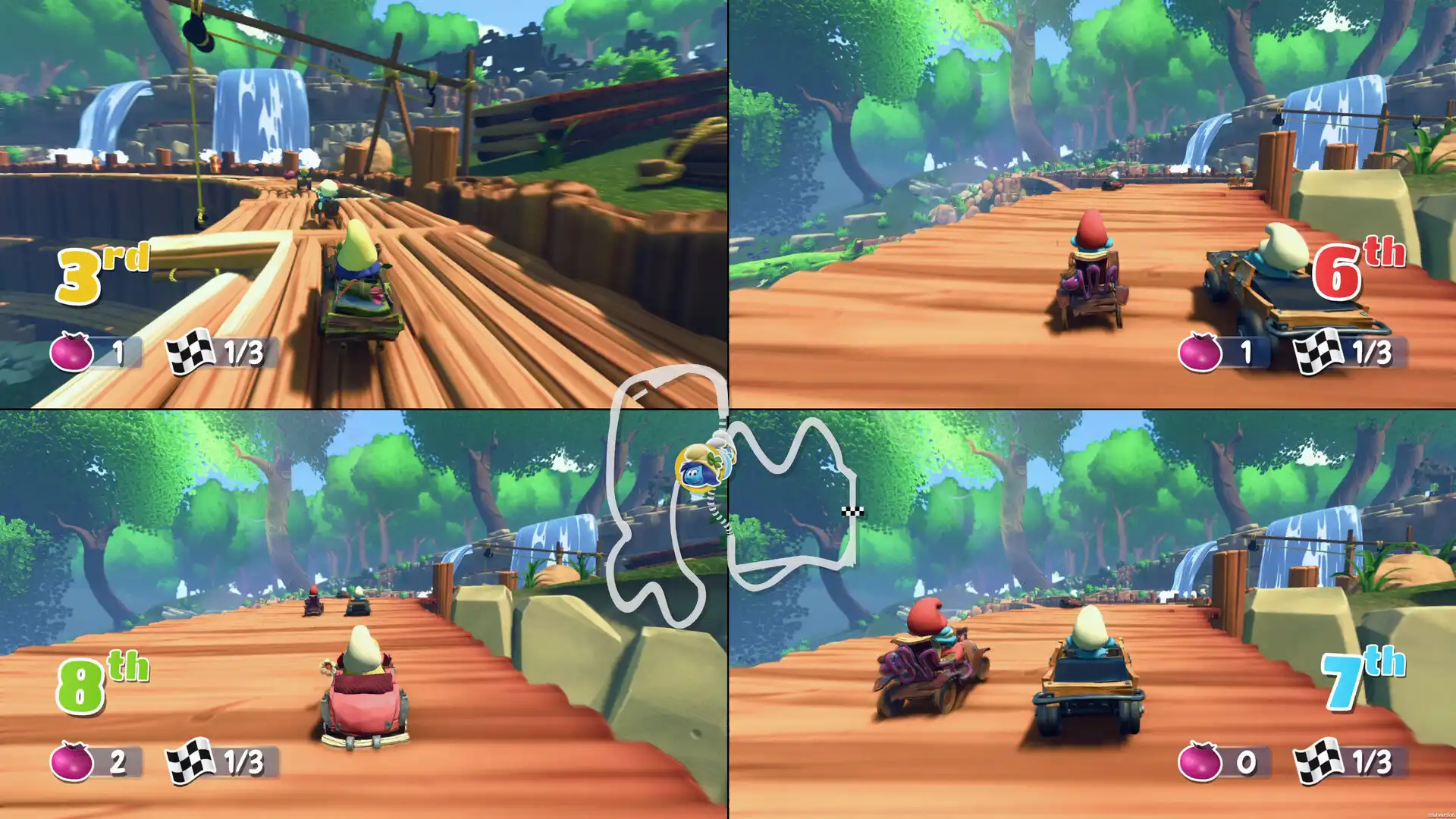 Şirinler Kart